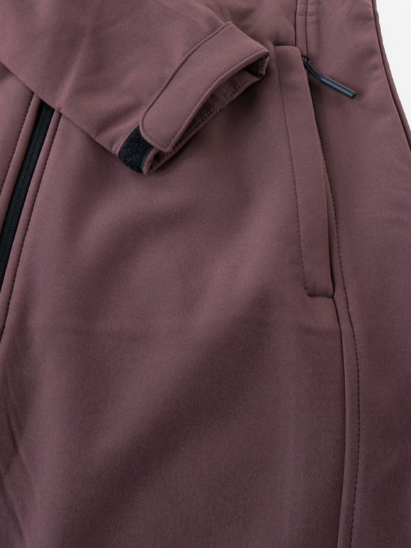 ALPINE PRO Smeđi ženski softshell kaput ALPINE PRO Esera