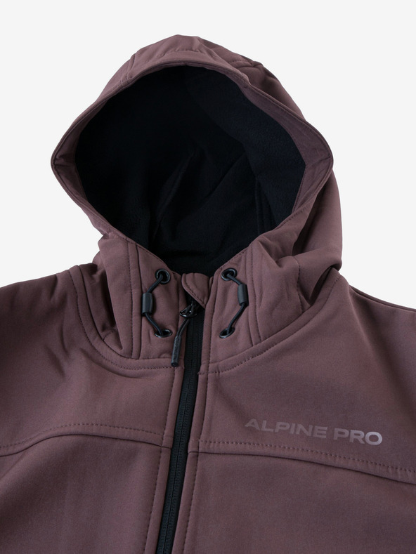 ALPINE PRO Smeđi ženski softshell kaput ALPINE PRO Esera