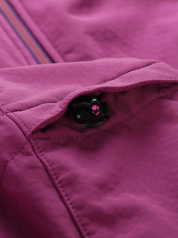 ALPINE PRO Ljubičasta ženska softshell jakna ALPINE PRO HOORA