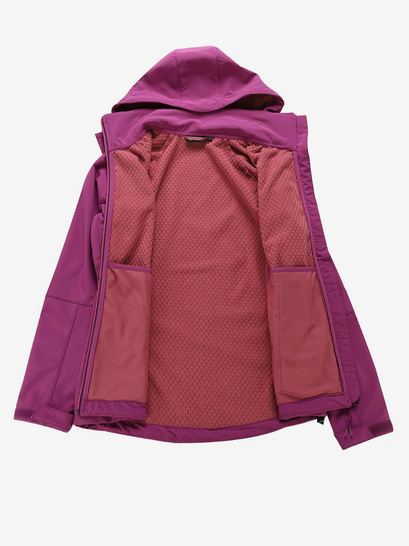 ALPINE PRO Ljubičasta ženska softshell jakna ALPINE PRO HOORA