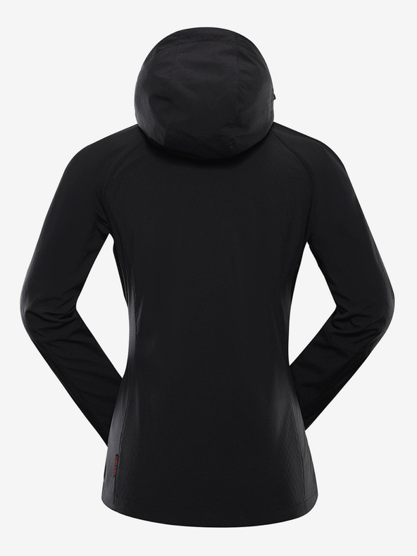 ALPINE PRO Crna ženska softshell jakna ALPINE PRO Hoora