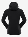 ALPINE PRO Crna ženska softshell jakna ALPINE PRO Hoora