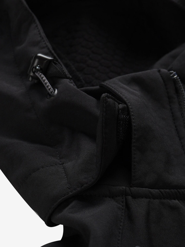 ALPINE PRO Crna ženska softshell jakna ALPINE PRO Hoora