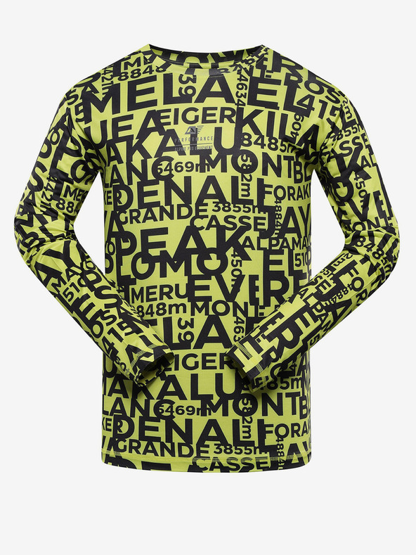 ALPINE PRO Svijetlo zelena muška funkcionalna majica ALPINE PRO Lous