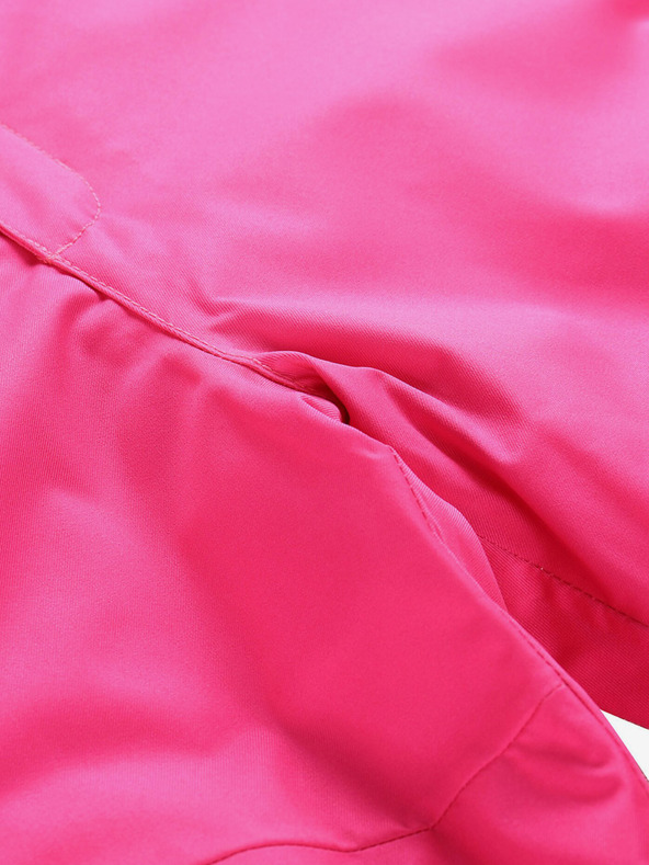 ALPINE PRO Tamno ružičaste skijaške hlače za djevojčice s ptx membranom ALPINE PRO Osago