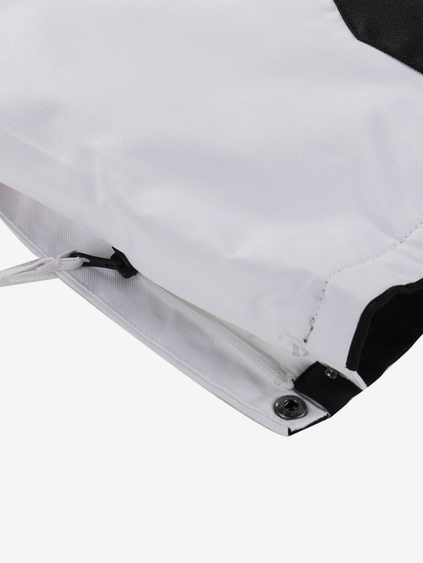 ALPINE PRO Bijele ženske skijaške hlače s membranom PTX ALPINE PRO Osaga