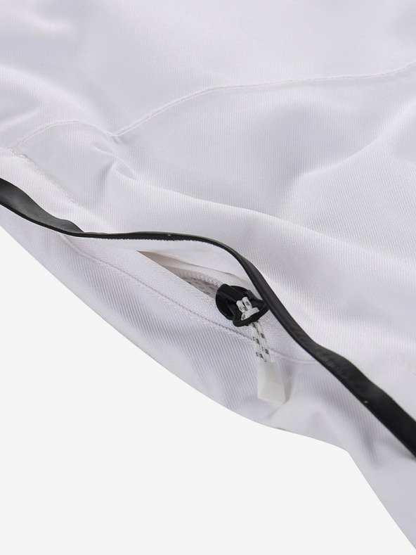 ALPINE PRO Bijele ženske skijaške hlače s membranom PTX ALPINE PRO Osaga