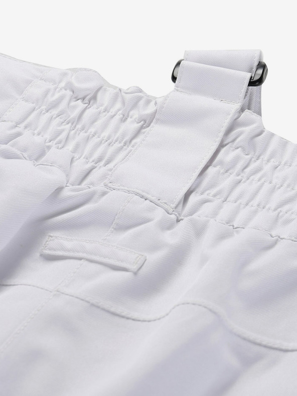 ALPINE PRO Bijele ženske skijaške hlače s membranom PTX ALPINE PRO Osaga