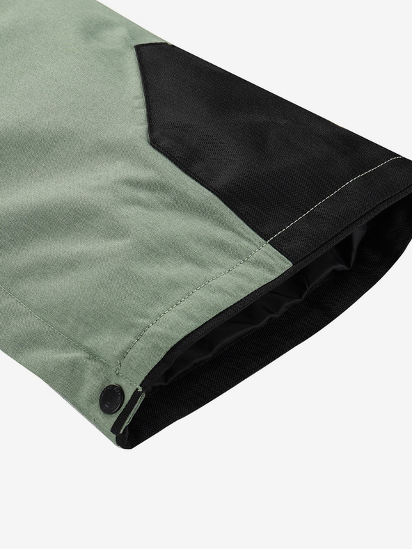 ALPINE PRO Zelene ženske skijaške hlače s membranom PTX ALPINE PRO Osaga