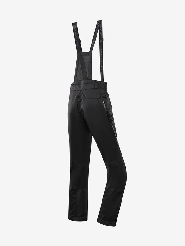 ALPINE PRO Crne muške skijaške hlače s membranom PTX ALPINE PRO Feler