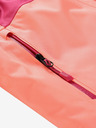 ALPINE PRO Narančasto-ružičasta skijaška jakna za djevojčice s membranom PTX ALPINE PRO Reamo