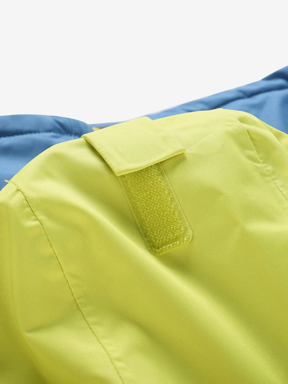 ALPINE PRO Plavo-zelena dječja skijaška jakna s membranom PTX ALPINE PRO Reamo