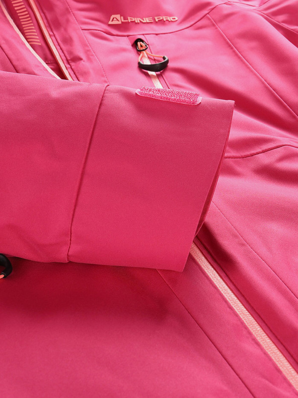 ALPINE PRO Tamno roza ženska skijaška jakna s PTX ALPINE PRO Reama membranom