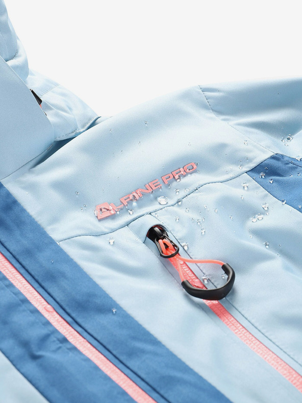 ALPINE PRO Plava ženska skijaška jakna s PTX ALPINE PRO Reama membranom