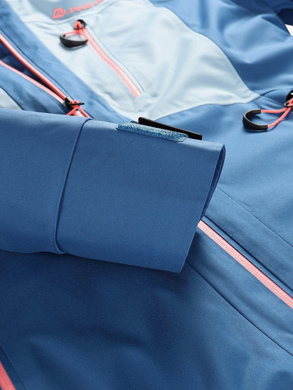 ALPINE PRO Plava ženska skijaška jakna s PTX ALPINE PRO Reama membranom