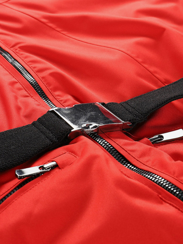 ALPINE PRO Crvena ženska skijaška jakna s membranom PTX ALPINE PRO Olada