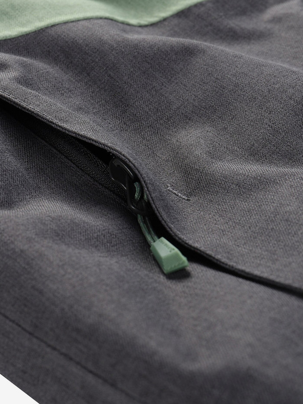 ALPINE PRO Zelena dječja skijaška jakna s membranom PTX ALPINE PRO Zaribo