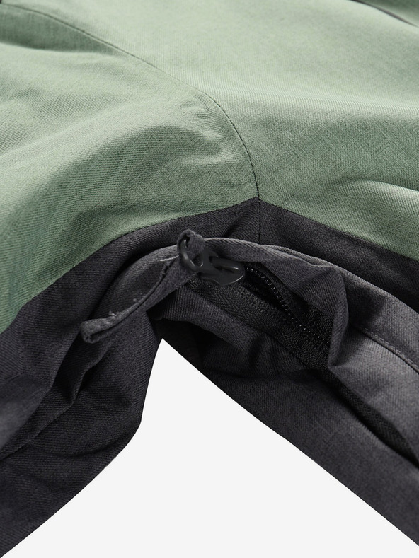 ALPINE PRO Zelena dječja skijaška jakna s membranom PTX ALPINE PRO Zaribo