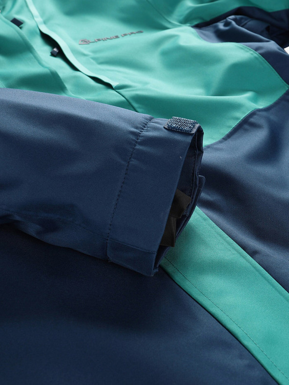 ALPINE PRO Zelena ženska skijaška jakna s membranom PTX ALPINE PRO Zariba