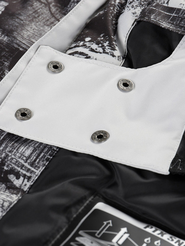 ALPINE PRO Siva muška skijaška jakna ALPINE PRO Uzer