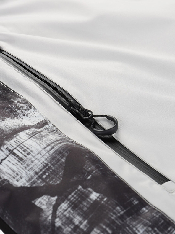 ALPINE PRO Siva muška skijaška jakna ALPINE PRO Omeq