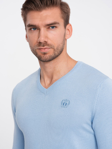 Ombre Clothing Ombre Clothing svijetloplavi muški pulover