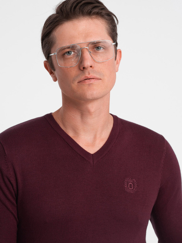 Ombre Clothing Wine Ombre Clothing Muški pulover