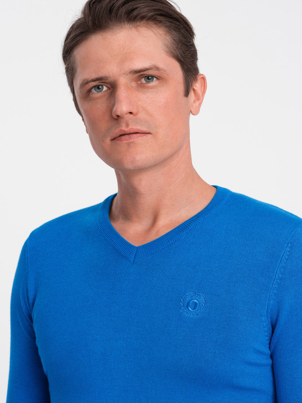 Ombre Clothing Plavi muški pulover Ombre Clothing