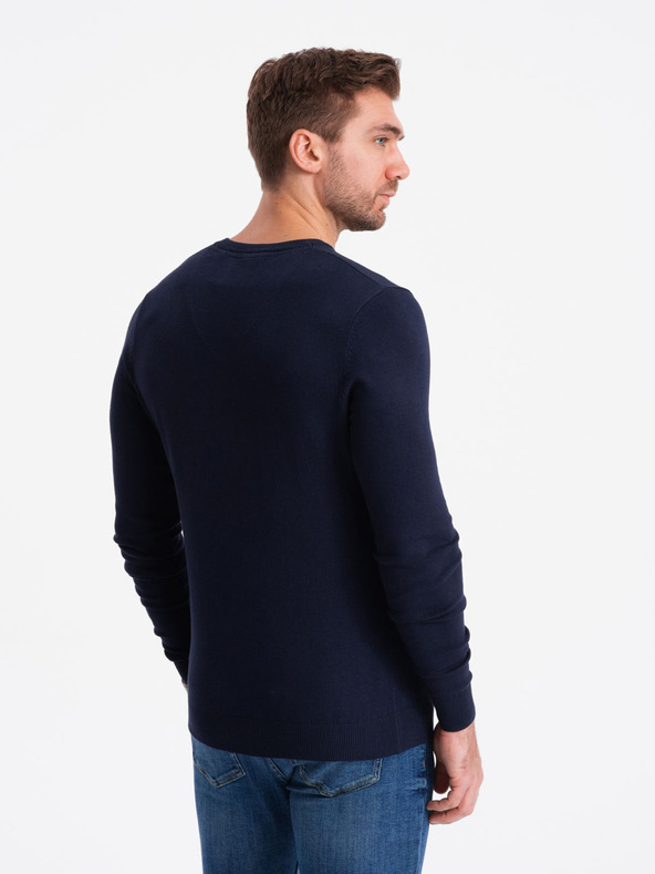 Ombre Clothing Tamnoplavi muški pulover Ombre Clothing