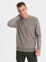 Ombre Clothing Bež muški sweatshirt Ombre Clothing