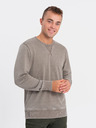 Ombre Clothing Bež muški sweatshirt Ombre Clothing