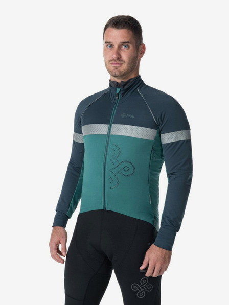 Kilpi Muška softshell biciklistička jakna Kilpi Nereto-M plava-kerozin