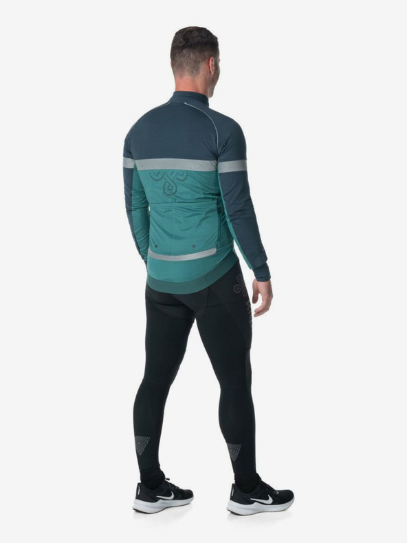 Kilpi Muška softshell biciklistička jakna Kilpi Nereto-M plava-kerozin