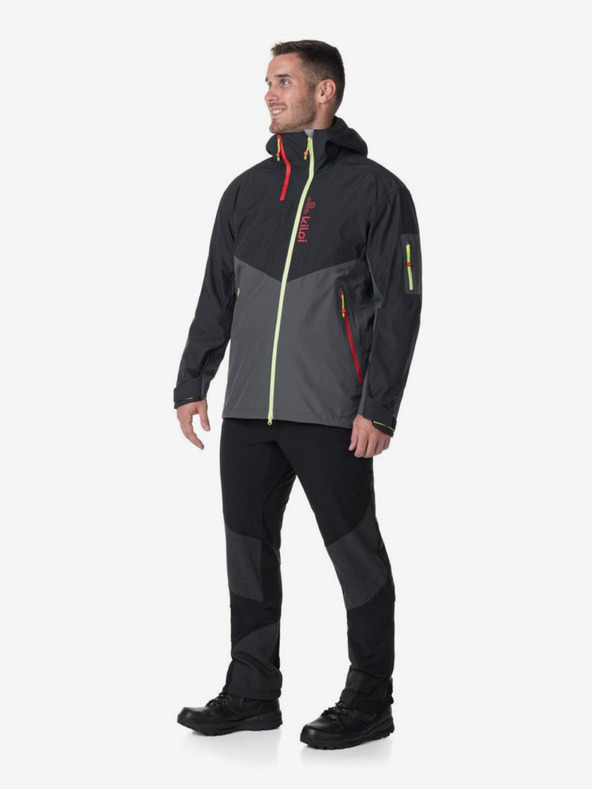 Kilpi Kilpi Metrix-M crno-siva muška sportska jakna