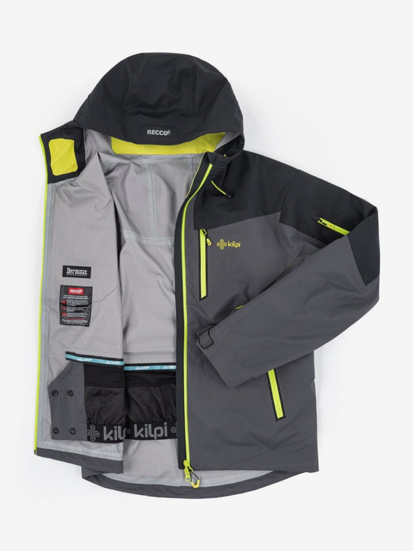 Kilpi Kilpi HASTAR-M tamno siva muška vanjska vodootporna jakna