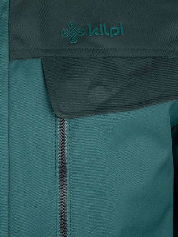 Kilpi Crna muška zimska jakna s umjetnim krznom Kilpi ALPHA