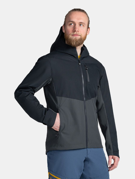 Kilpi Sivo-crna muška outdoor jakna Kilpi Sonna-M