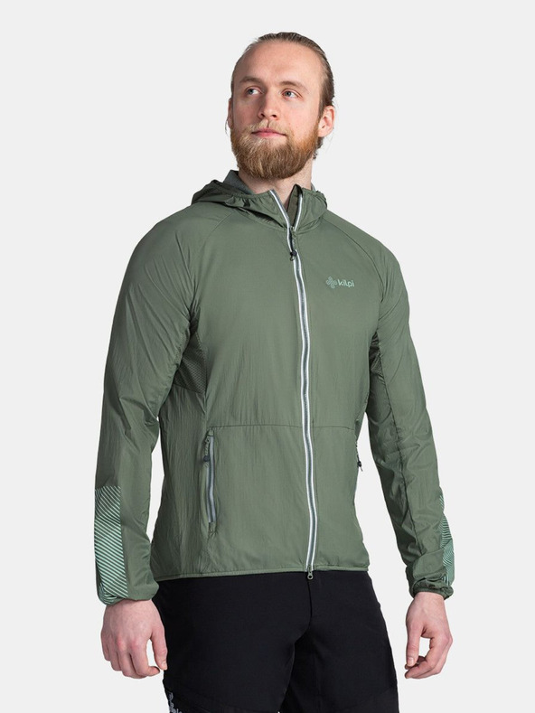 Kilpi Tamno zelena muška svijetla outdoor jakna Kilpi ROSA-M