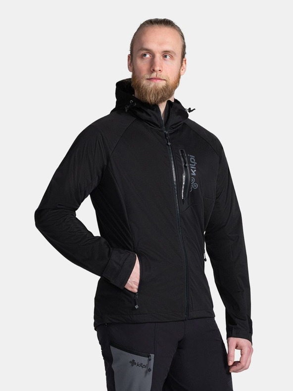 Kilpi Crna muška lagana softshell jakna Kilpi BELTRA-M