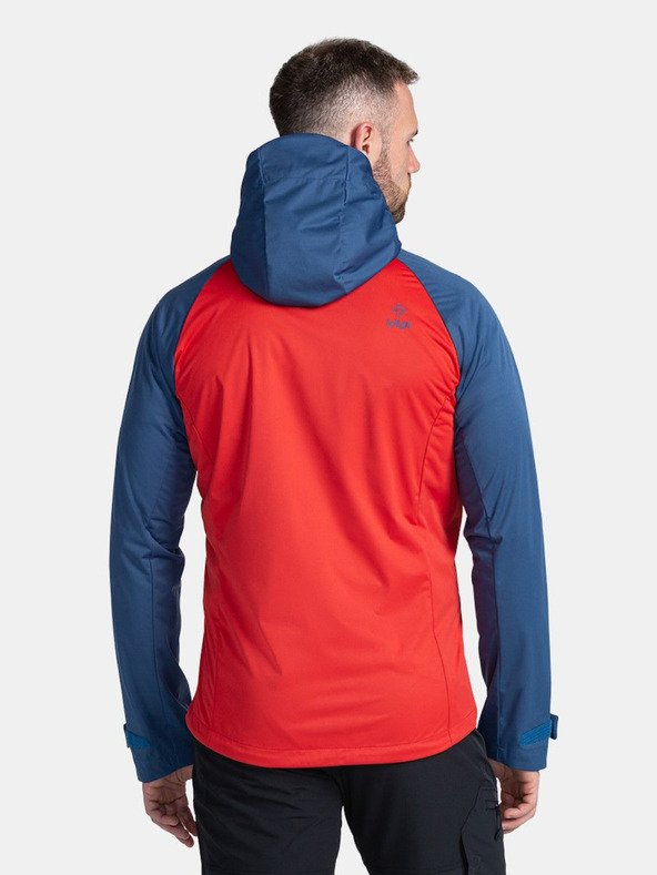 Kilpi Plavo-crvena muška lagana softshell jakna Kilpi BELTRA-M