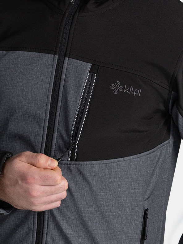 Kilpi Kilpi RAVIO-M crno-siva muška softshell jakna