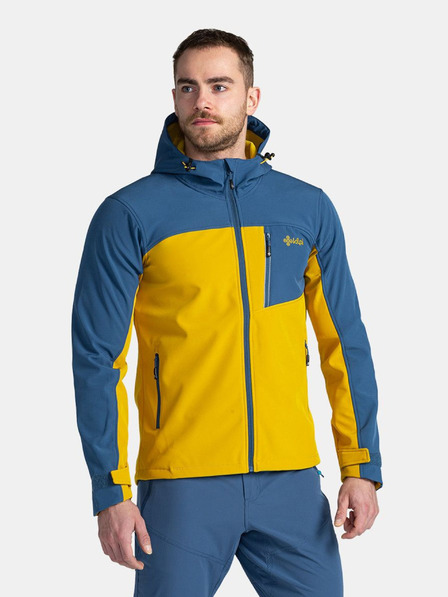 Kilpi Plavo-žuta muška softshell jakna Kilpi RAVIO-M