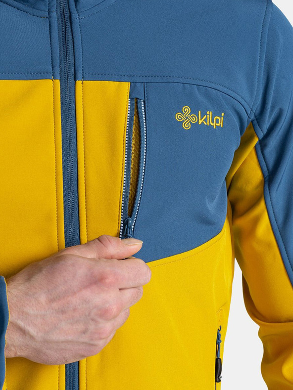 Kilpi Plavo-žuta muška softshell jakna Kilpi RAVIO-M