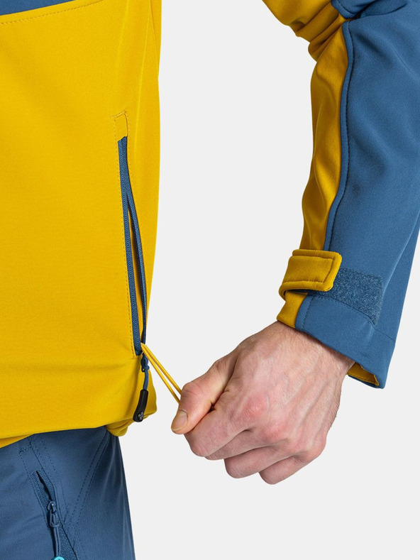 Kilpi Plavo-žuta muška softshell jakna Kilpi RAVIO-M