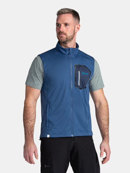 Kilpi Tamnoplavi muški softshell prsluk Kilpi RIELLO-M