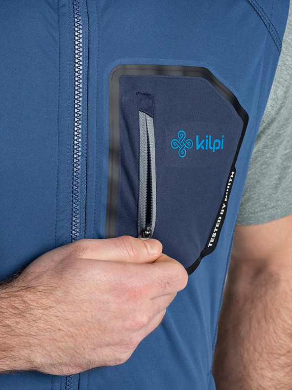 Kilpi Tamnoplavi muški softshell prsluk Kilpi RIELLO-M