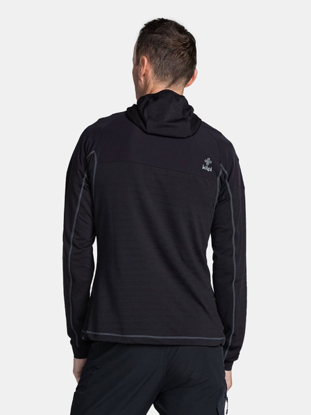 Kilpi Crni muški vanjski sweatshirt Kilpi MEMPHIS-M