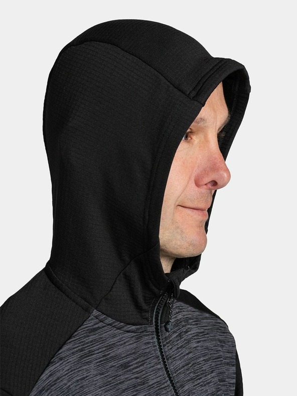 Kilpi Sivo-crna muška sportska majica Kilpi Sevelen-M