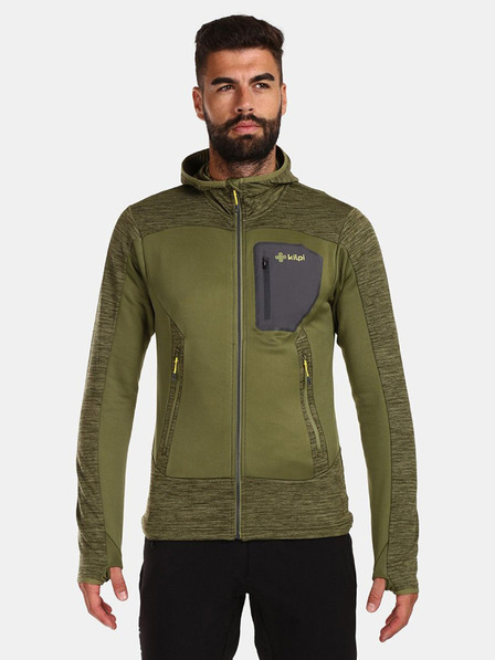 Kilpi Kilpi Freni-M kaki muška funkcionalna majica s kapuljačom