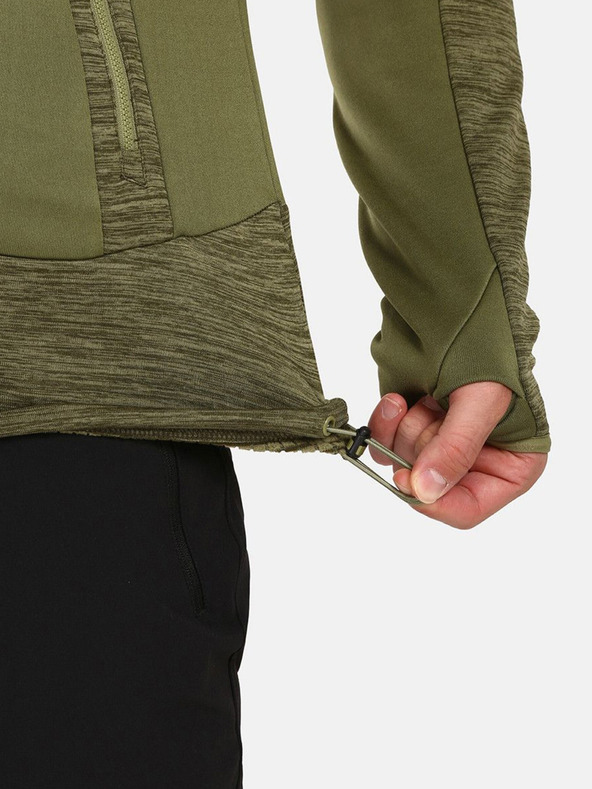 Kilpi Kilpi Freni-M kaki muška funkcionalna majica s kapuljačom